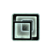 Aplica LED RFAN, Model 8098, 3 Tipuri de Lumina, 48W, Alb