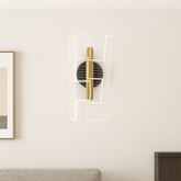 Aplica LED RFAN, Model R9126/240, 3 Tipuri De Lumina, 10W, Negru/Auriu