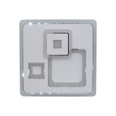 Lustra LED RFAN, Model 8083, 3 Tipuri de Lumina, 36W, Alb