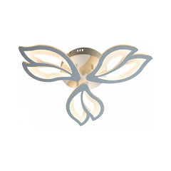 Lustra LED RFAN, Model K137-3, cu Telecomanda, 3 Tipuri de Lumina, Intensitate Reglabila, 36W, Alb